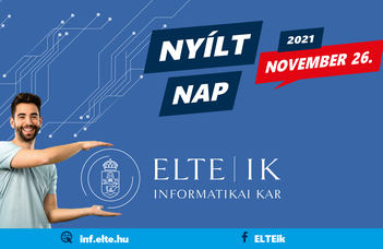 Visszanézhetőek a november 26-i Nyílt Nap programjai
