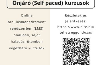 Önjáró (Self paced) kurzusok