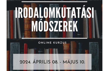 Irodalomkutatási módszerek - facilitált online kurzus